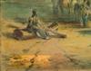 French troops along the Magra river - Stanfield Clarkson Frederick